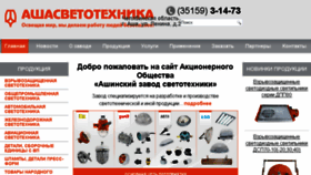 What Ashasvet.ru website looked like in 2018 (5 years ago)
