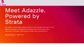 What Adazzle.com website looked like in 2018 (6 years ago)