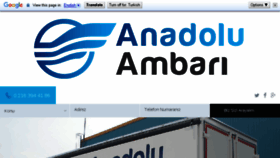 What Anadoluambari.com website looked like in 2018 (5 years ago)