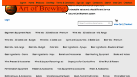 What Art-of-brewing.co.uk website looked like in 2018 (5 years ago)