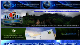 What Azulambientalistas.org website looked like in 2018 (5 years ago)