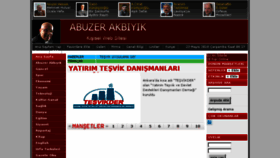 What Abuzerakbiyik.com.tr website looked like in 2018 (5 years ago)