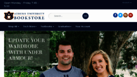 What Aubookstore.com website looked like in 2018 (5 years ago)