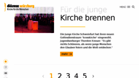 What Aktuell.bistum-wuerzburg.de website looked like in 2018 (5 years ago)