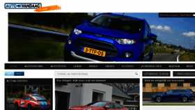 What Autovandaag.nl website looked like in 2018 (5 years ago)