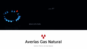 What Averiasgasnatural.com website looked like in 2018 (5 years ago)