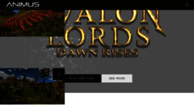 What Avalonlords.com website looked like in 2018 (5 years ago)