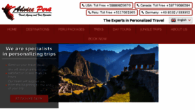 What Adviceperu.com website looked like in 2018 (5 years ago)