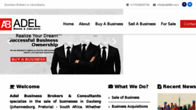 What Adelbb.com website looked like in 2018 (6 years ago)