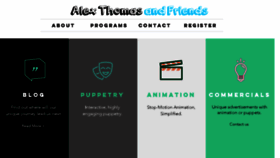 What Alexthomasandfriends.com website looked like in 2018 (5 years ago)