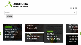 What Auditoriacidada.org.br website looked like in 2018 (6 years ago)