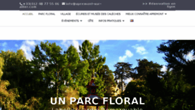 What Apremont-sur-allier.com website looked like in 2018 (6 years ago)