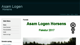 What Asam-horsens.dk website looked like in 2018 (6 years ago)