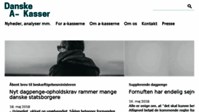 What Ak-samvirke.dk website looked like in 2018 (5 years ago)