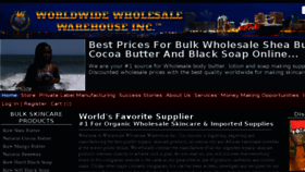 What Africansheabutterwholesale.com website looked like in 2018 (5 years ago)