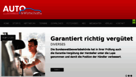 What Autoundwirtschaft.at website looked like in 2018 (5 years ago)