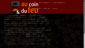 What Aucoindufeualsace.com website looked like in 2018 (5 years ago)
