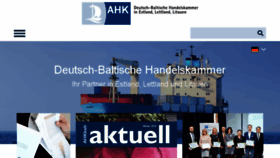 What Ahk-balt.org website looked like in 2018 (5 years ago)