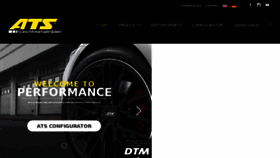 What Ats-wheels.com website looked like in 2018 (5 years ago)