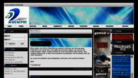 What Aventic-esports.de website looked like in 2018 (6 years ago)
