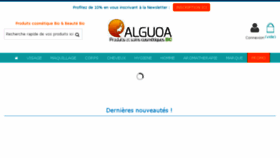 What Alguoa.com website looked like in 2018 (6 years ago)