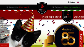 What Amivedi.nl website looked like in 2018 (5 years ago)