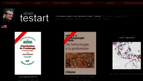 What Alaintestart.com website looked like in 2018 (5 years ago)