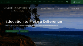 What Antiochsb.edu website looked like in 2018 (5 years ago)
