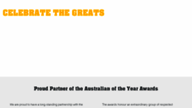 What Australianoftheday.com.au website looked like in 2018 (5 years ago)