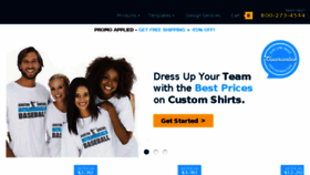 What Admin.alliedshirts.com website looked like in 2018 (5 years ago)