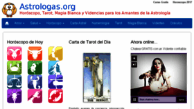 What Astrologas.org website looked like in 2018 (5 years ago)