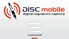 What App.disc-mobile.com website looked like in 2018 (5 years ago)