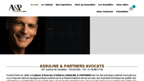 What Avocat-paris-assuline.com website looked like in 2018 (5 years ago)