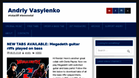 What Andriyvasylenko.com website looked like in 2018 (5 years ago)