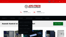 What Ayotechlift.com website looked like in 2018 (5 years ago)