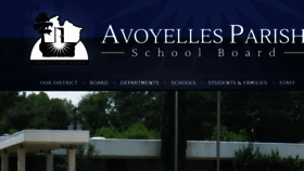 What Avoyellespsb.com website looked like in 2018 (5 years ago)