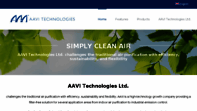 What Aavi-tech.com website looked like in 2018 (5 years ago)