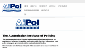 What Aipol.org website looked like in 2018 (5 years ago)