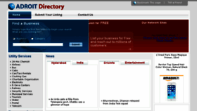What Adroitdirectory.com website looked like in 2018 (5 years ago)