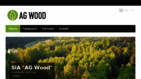 What Agwood.lv website looked like in 2018 (5 years ago)