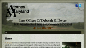 What Attorneymaryland.com website looked like in 2018 (5 years ago)