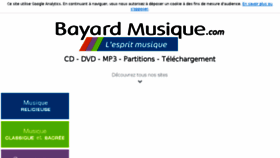 What Adf-bayardmusique.com website looked like in 2018 (6 years ago)