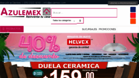 What Azulemex.com website looked like in 2018 (5 years ago)