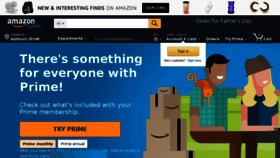 What Amazonprime.com website looked like in 2018 (5 years ago)