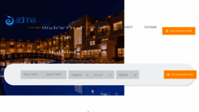 What Adrinahotel.com website looked like in 2018 (5 years ago)