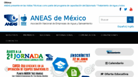 What Aneas.com.mx website looked like in 2018 (5 years ago)