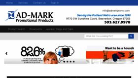 What Admarkpromo.com website looked like in 2018 (5 years ago)