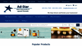 What Adstarsales.com website looked like in 2018 (5 years ago)