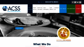 What Atlantacss.org website looked like in 2018 (5 years ago)