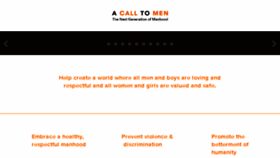 What Acalltomen.org website looked like in 2018 (5 years ago)